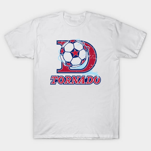 1967 Dallas Tornado Vintage Soccer T-Shirt by ryanjaycruz